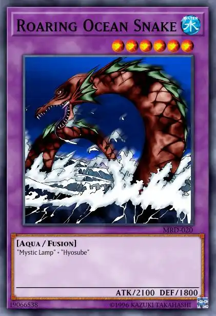 Edison Rulings for Roaring Ocean Snake